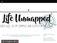 Tablet Screenshot of lifeunmapped.com